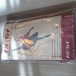 Heth Womens Peachy  Professional Dance Full Foot Tights 60D